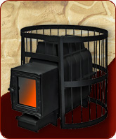 Печь для бани FIREWAY ПАРОВАР 16 прут (201)