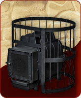 Печь для бани FIREWAY ПАРОВАР 16 прут (211)  без выноса