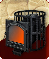 Печь для бани FIREWAY ПАРОВАР 22 ковка (505)